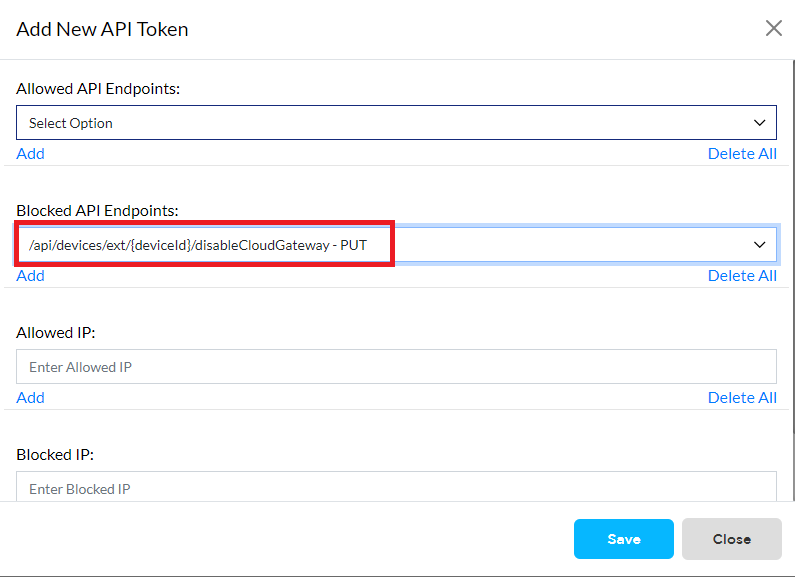 block  api ex1